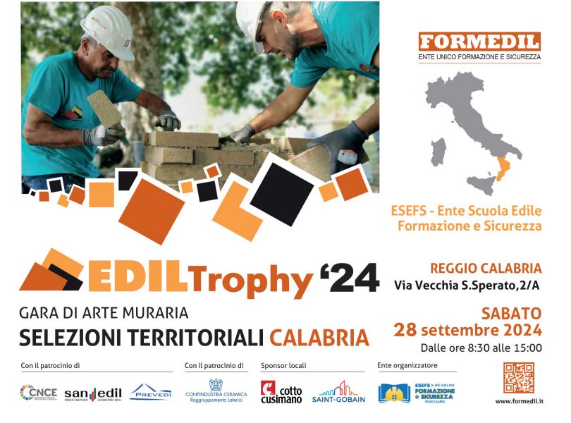 Ediltrophy, la gara di arte muraria che premia la qualità del costruire e la competenza di chi lavora